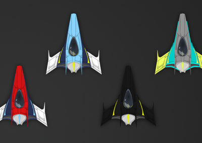 spaceships - game assets