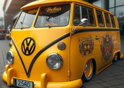 VW bus lowrider